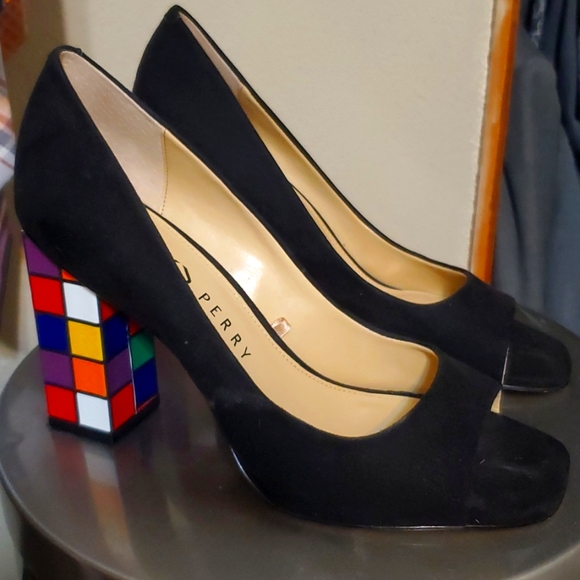 Katy Perry Collections Shoes - Katy Perry "The Catie" Rubik's Cube Heels